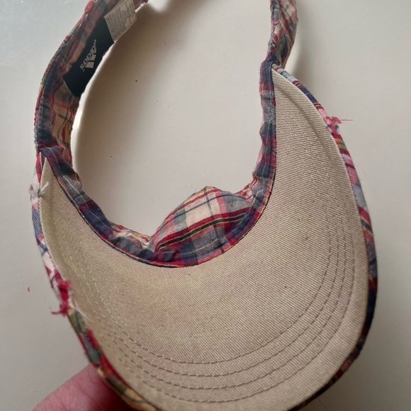 Adidas Distressed UT Football Visor Hat Velcro Great for beach, sun, golf - Picture 7 of 10